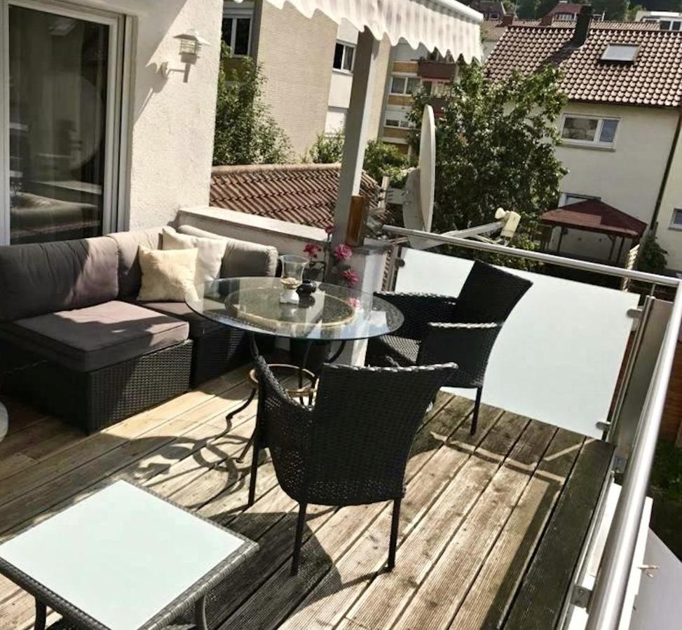 Apartamento Luxurioeses Studio Im Zentrum, Balkon, Kamin, Klima Ravensburg Exterior foto