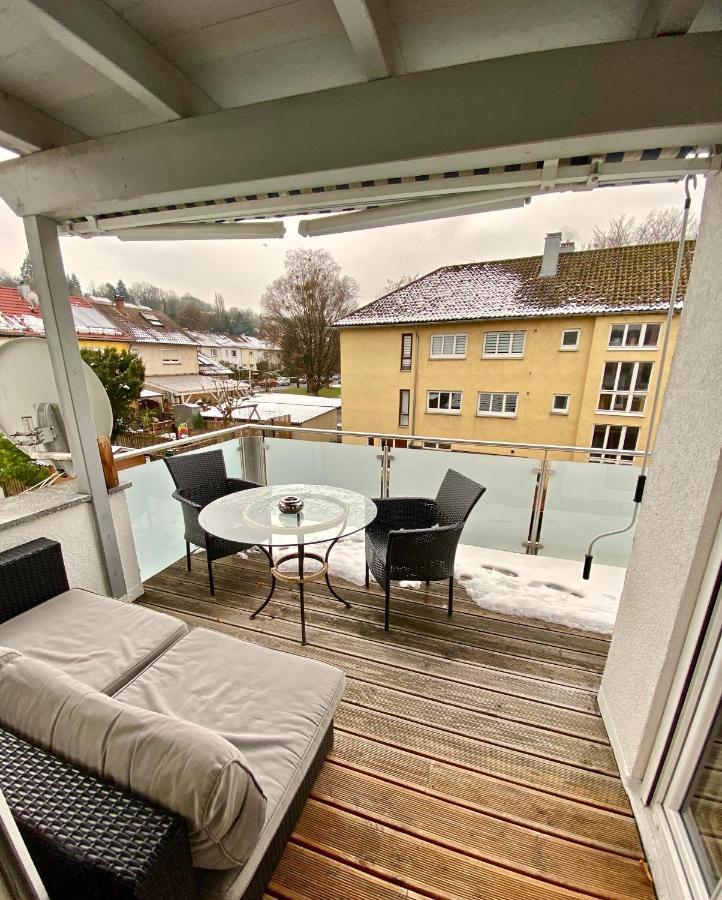 Apartamento Luxurioeses Studio Im Zentrum, Balkon, Kamin, Klima Ravensburg Exterior foto